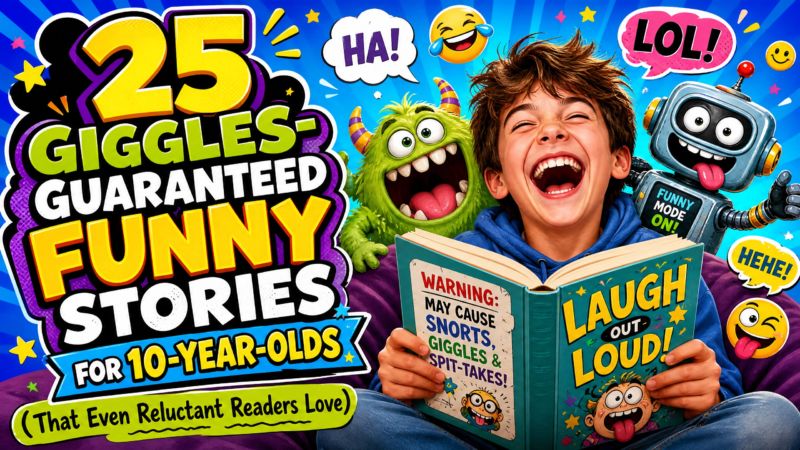 25 Giggles-Guaranteed Funny Stories for 10-Year-Olds