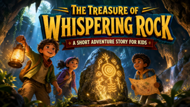 The Treasure of Whispering Rock - A Short Adventure Story for Kids