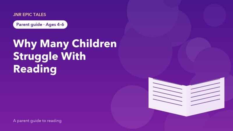 Why Many Children Struggle With Reading: The Early Learning Gap Parents Can Help Close