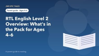 RTL English Level 2 Overview: What's in the Pack for Ages 4–6