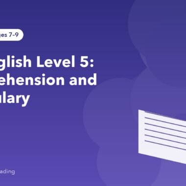 RTL English Level 5: A Parent's Guide to Comprehension and Vocabulary (Ages 7–9)