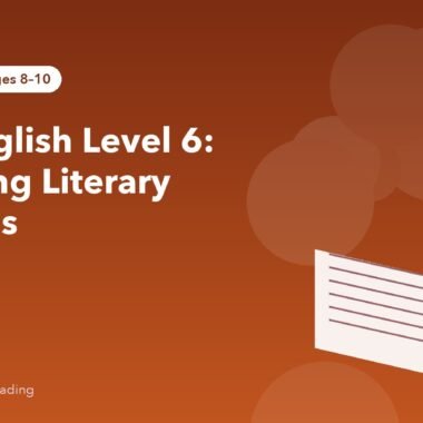 RTL English Level 6: A Parent's Guide to Teaching Literary Analysis (Ages 8–10)